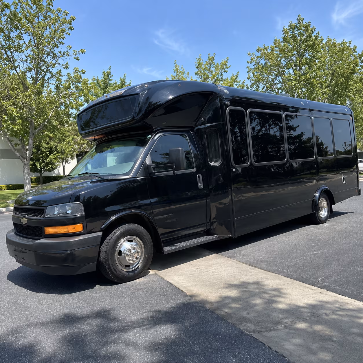 austin 15 passenger party bus