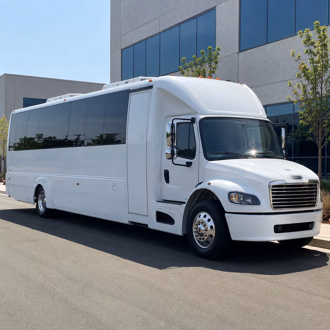 austin 25 passenger party bus