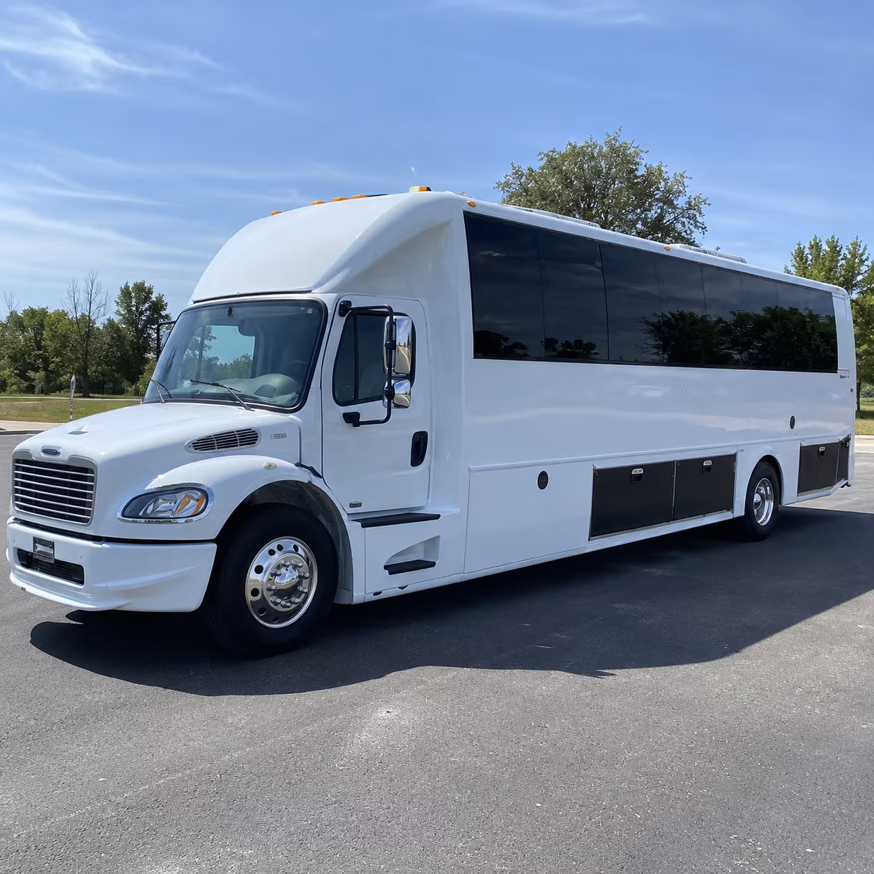 austin 40 passenger party bus