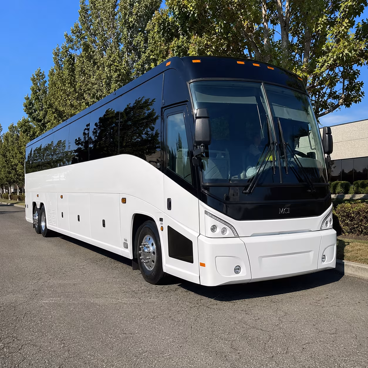 austin 50 passenger charter bus