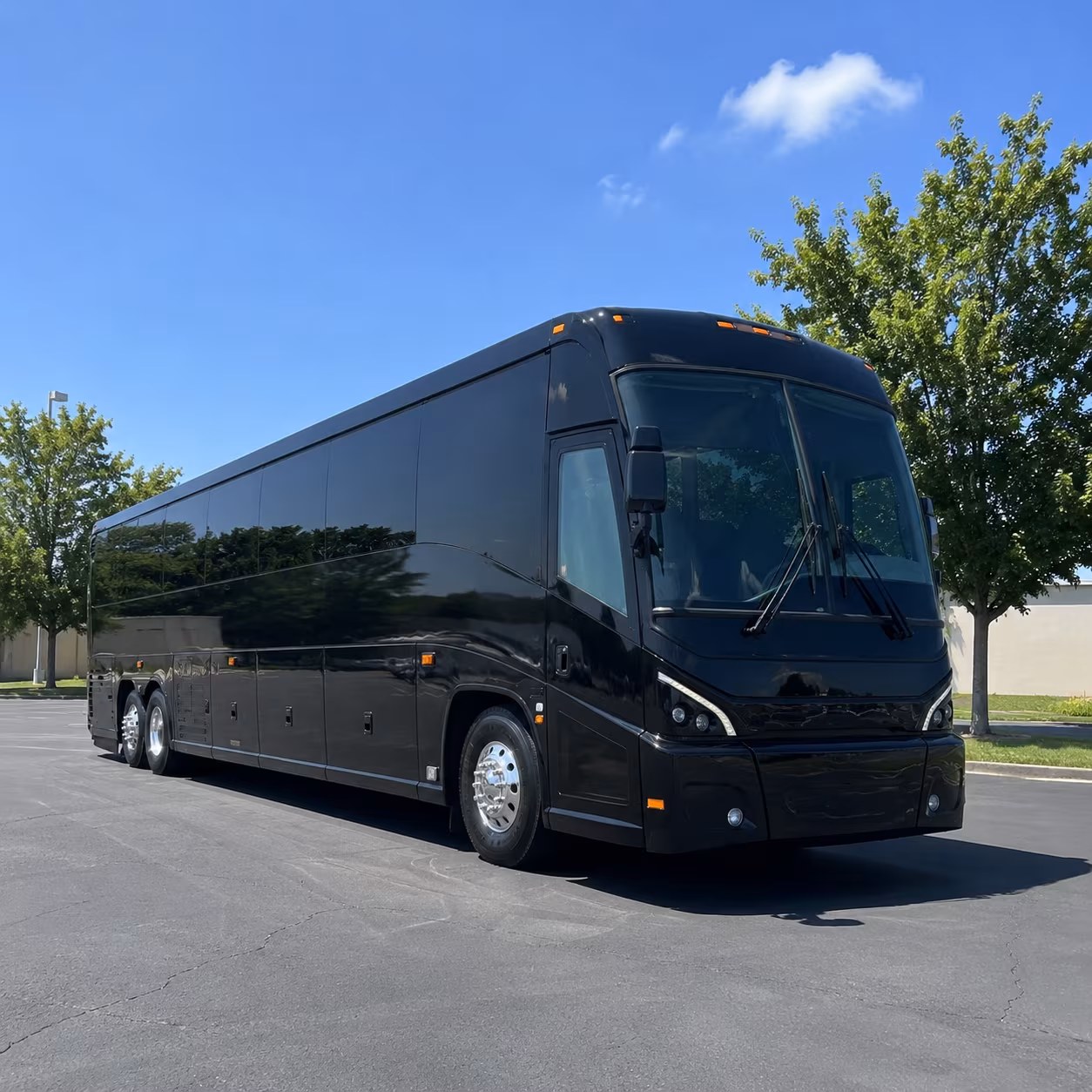 austin 56 passenger charter bus