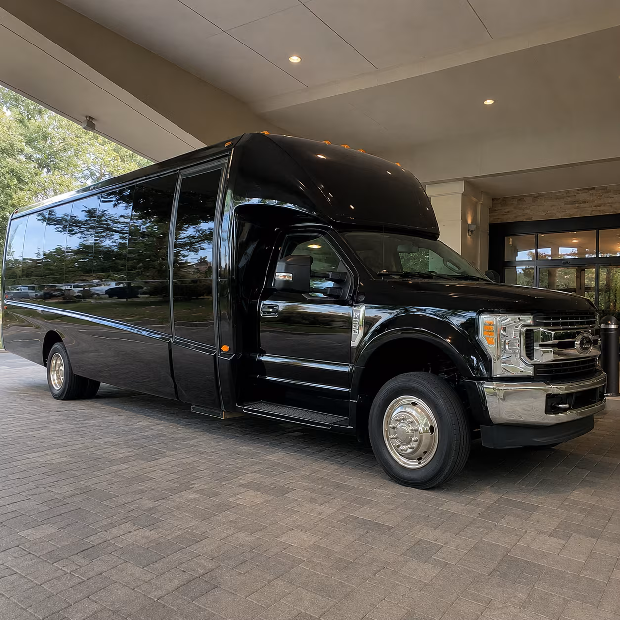 austin prom transportation onboard seating