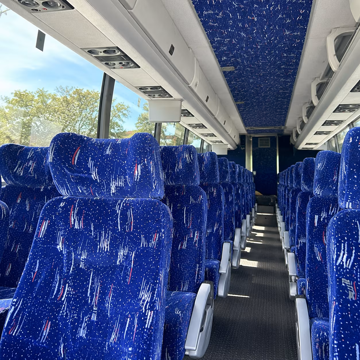 austin religious group charter bus rental
