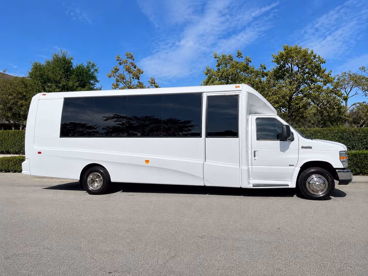 austin religious group transportation onboard seating