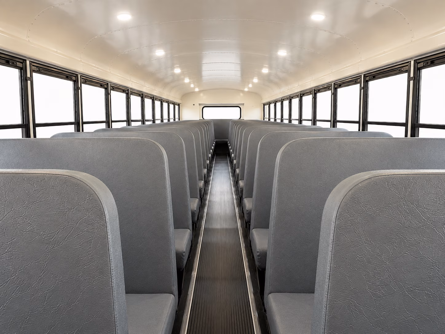 austin school bus interior