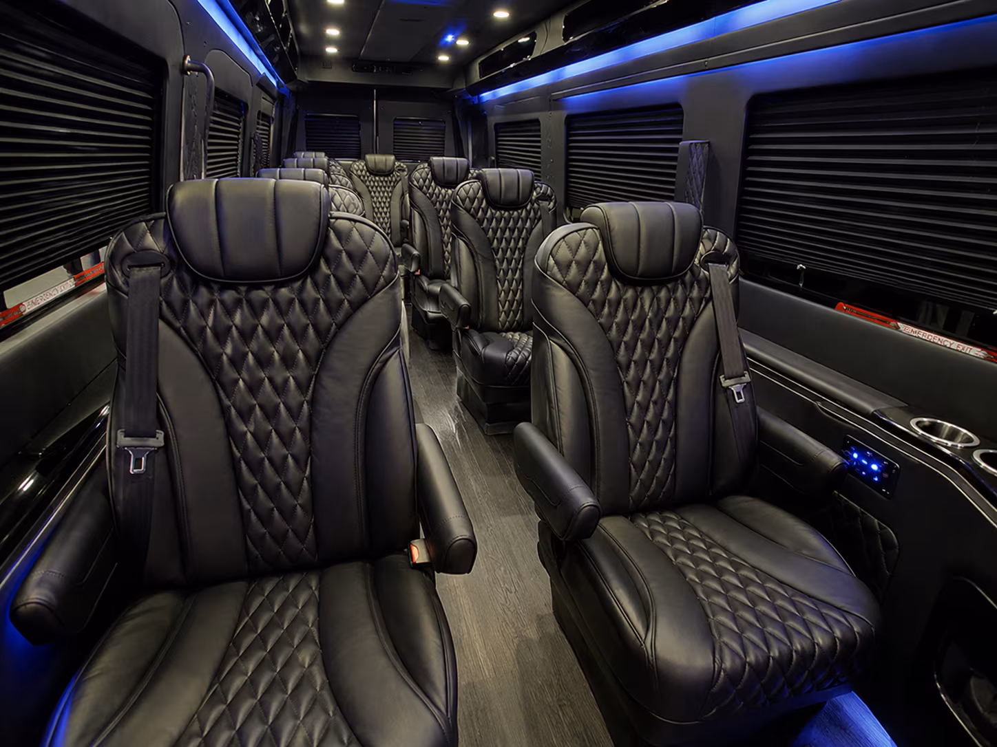 austin sprinter van with driver interior