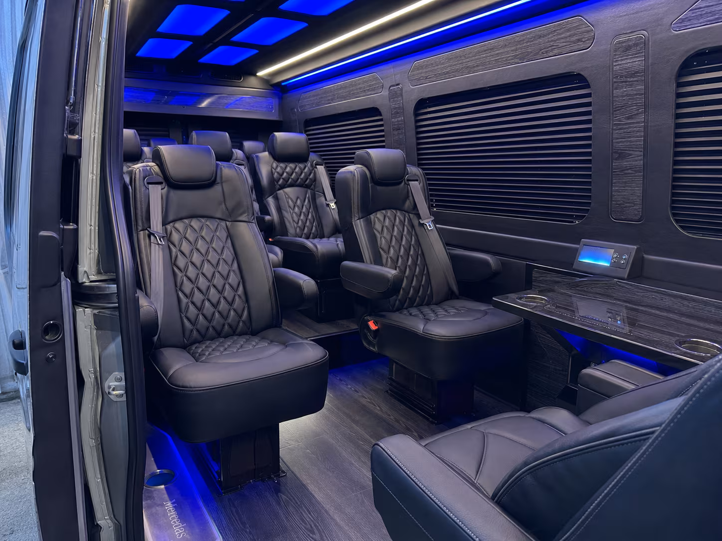 sprinter van transportation for groups and events across austin