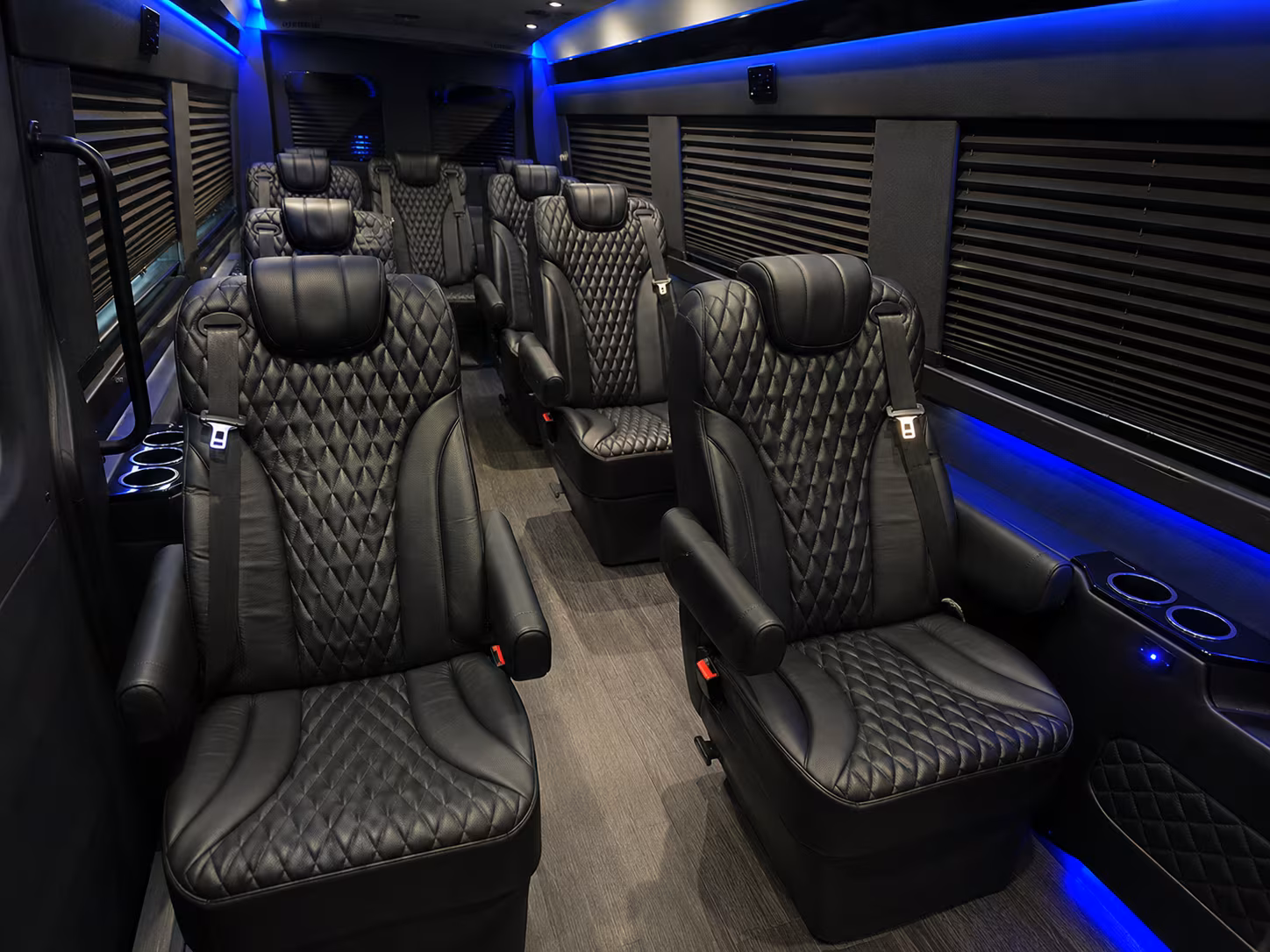 sprinter vans and minibuses for intimate austin wedding celebrations